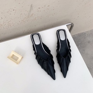 Nuevas Sandalias de Mujer para Primavera/Verano, Casuales, Modernas, Planas, con Estampado Animal, Parte Superior de PU, Suela de Goma, Punta Puntiaguda, Elegantes - Product Image 4