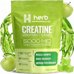 Complément pré-entraînement à marque privée OEM/ODM, créatine monohydrate, gommes énergétiques à la créatine pour la croissance musculaire - Product Image 1