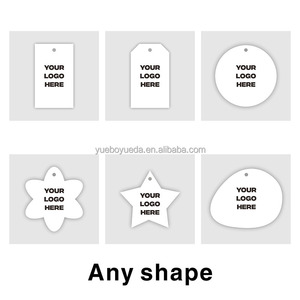 כרטיס שחור מותאם אישית כרטיס נדנדה הבלטה תגים בגדים ונעליים עשויים נייר עמיד - Product Image 3