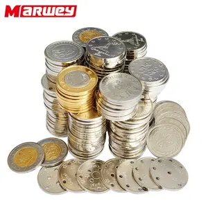 新设计定制OEM金属黄铜金银街机游戏硬币代币出售