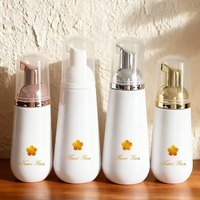Flacons pour shampoing pour cils en crème, flacon de shampoing pour cils personnalisé, flacon de mousse blanche