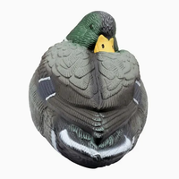 Décoys de canard mallard réalistes en plastique imperméable pour la chasse, ornement de jardin pour pelouse extérieure