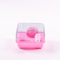 Ensemble avec accessoires (bouteille d'eau, roue) Installation facile et design ventilé, sans danger pour les petits animaux