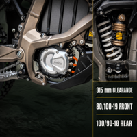 Motos électriques Enduro Ultra Bee 2026 en aluminium forgé, puissance turbo 24500W pour concessionnaires