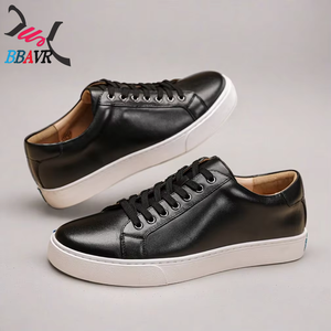 Zapatillas de Cuero Genuino al por Mayor para Hombre, Zapatos Casuales Clásicos de Skateboard de Alta Calidad, Zapatos Hechos a Mano para Caminar - Product Image 6