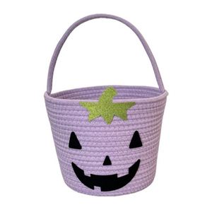Recién llegado, bolsa de azúcar portátil para niños, regalo de Halloween, cesta de almacenamiento de cuerdas de algodón, Cubo de dulces - Product Image 2