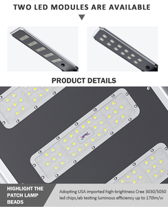 Farola Solar Independiente de 60W 90W 120W 150W, Farola Solar Todo en Uno con Cámara CCTV - Product Image 5