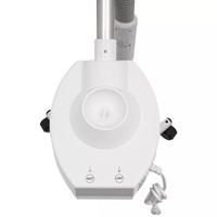 Vapeur facial 2-en-1 Lampe grossissante 5x Machine à ozone Blanchiment Perte de poids Traitement de l'acné Nez Seins UK Spa Salon de beauté