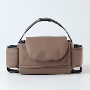 Bolsa <span class=keywords><strong>de</strong></span> Almacenamiento Universal <span class=keywords><strong>para</strong></span> Cochecito con Correa Ajustable, Organizador <span class=keywords><strong>para</strong></span> Cochecito <span class=keywords><strong>de</strong></span> Bebé con Portavasos - Product Image 2