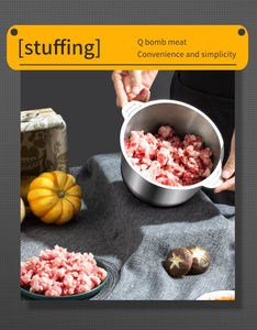 Nouveau design en gros <span class=keywords><strong>meilleur</strong></span> hachoir à viande domestique 2L 3L 5L hachoir à viande électrique à 4 lames en acier inoxydable <span class=keywords><strong>pour</strong></span> la vente - Product Image 3