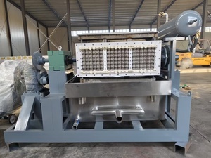 Máquina Semiautomática <span class=keywords><strong>para</strong></span> Fabricar Bandejas de Huevos, 2000 Piezas/Hora, Equipo de Moldeo de Pulpa <span class=keywords><strong>para</strong></span> Cartones de Huevos - Product Image 2