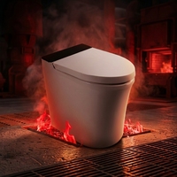 Système de toilettes à incinération hors réseau, compatible solaire, solution écologique pour les cabanes, les maisons miniatures et les chantiers isolés
