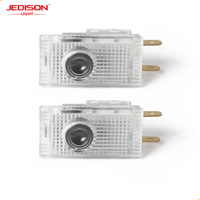 Projecteur LED de bienvenue pour portière de voiture avec logo personnalisé, lampe d'ombre IP67 12V, éclairage extérieur universel pour véhicule