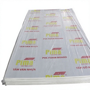 Panneau en mousse PVC WPC écologique, épaisseur 18 mm, densité 0,6 g/cm3, couleur blanche, panneaux en plastique de qualité meubles - Product Image 5