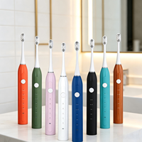 Brosse à dents électrique intelligente USB 2026 pour soins personnels et beauté, blanchiment des dents, étui de voyage, IPX7