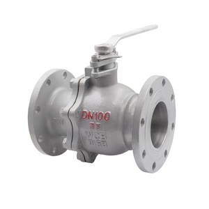 Válvula de Bola Industrial de 2 Vías FLQ41F-16P, 1.6-6.4MPa, -22-140F, Manual, con Brida, de Acero Inoxidable SS304/SS316 Fundido, Sellado PTFE, OEM - Product Image 3