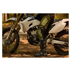 Nouveau style de pantalon de moto Ripstop Enduro pour hommes pantalon de course tout-terrain confortable et respirant Protection blindée imprimé motard - Product Image 4