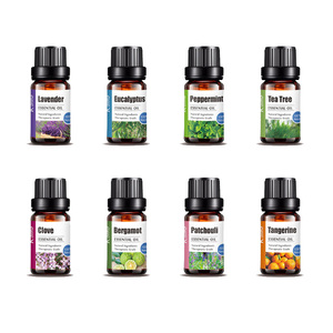 Hữu Cơ tinh khiết tinh dầu thiết lập đinh hương bạch đàn bạc hà TEE cây cơ thể dầu massage bộ 10ml 30ml - Product Image 4