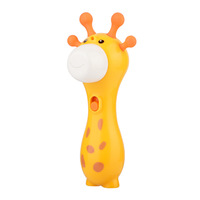 Lime à ongles électrique Girafe Mignonne, 6 têtes de ponçage en 1 pour bébés et adultes, coupe-ongles sûr pour ongles épais et soin des cuticules