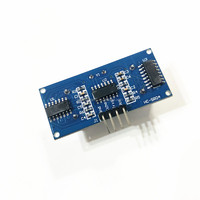 HC-SR04P modul pengukuran jarak ultrasonik, modul Sensor pengukur jarak 3-5.5V voltase lebar