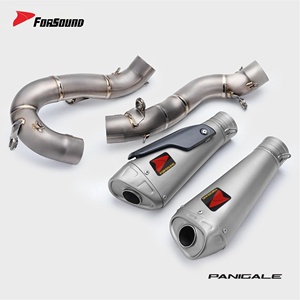 Système d'échappement complet Forsound Factory à <span class=keywords><strong>prix</strong></span> de gros pour Ducati <span class=keywords><strong>Panigale</strong></span> <span class=keywords><strong>V4</strong></span> V4S, silencieux sous châssis en titane 2019-2024 - Product Image 5