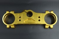 Pièces détachées de moto Haojin de haute qualité, en alliage d'aluminium 6082, colliers de fourche universels, collier de fourche à amortisseur
