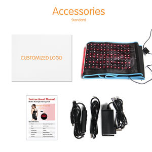 Coussin photodynamique Portable pour tout le corps à Led 660nm 850nm, soulagement de la douleur, enveloppe de thérapie à la lumière rouge, ceinture - Product Image 2