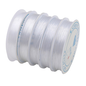 Fil de perlage en polyuréthane 100% pour bijoux, 0,4-0,5 mm, matériau de bricolage, résistant et extensible, non élastique - Product Image 4