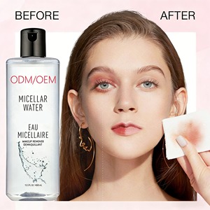 <span class=keywords><strong>Eau</strong></span> <span class=keywords><strong>Micellaire</strong></span> Bio Nettoyante en Profondeur Douce aux Herbes, Glycérine et Aloe Vera (OEM/ODM) – Bleue et <span class=keywords><strong>Rose</strong></span> pour le Visage - Product Image 1