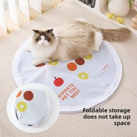 Jouet interactif pliable pour chat, balle de chasse automatique anti-ennui pour animaux de compagnie