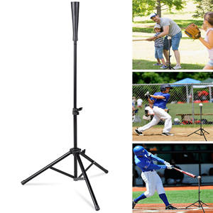 Support de frappe réglable pour baseball et softball, trépied portable d'entraînement, support de frappe en acier et caoutchouc pour jeunes et adultes - Product Image 2