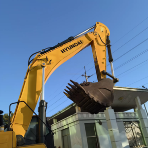 Prix bas, excavatrice sur chenilles d'origine coréenne HYUNDAI 485L VS, moteur Cummins d'occasion, pompe PLC, modèle 2021, à vendre - Product Image 5