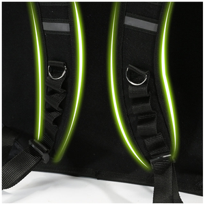 Sac à outils multifonctionnel en tissu Oxford, sac d'électricien avec fermeture à glissière pour outils de réparation - Product Image 5