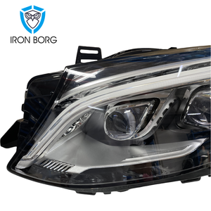 Pour mercedes-benz 2016 -19 GLE GLE450 GLE53 GLE63 GLE550 <span class=keywords><strong>GLE350d</strong></span> X166 W166 côté passager droit phare LED complet Original US - Product Image 2