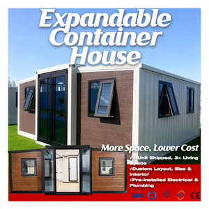 Chinesische Fabrik für erweiterbare Containerhäuser: 3-in-1 faltbares Containerhaus – Großhandelspreise für modulare, erweiterbare Containerwohnungen - Product Image 1