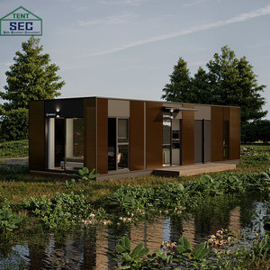 Maisonnette préfabriquée modulaire <span class=keywords><strong>de</strong></span> luxe en alliage d'aluminium, fabriquée en Chine, avec cuisine et salle <span class=keywords><strong>de</strong></span> bain. - Product Image 2