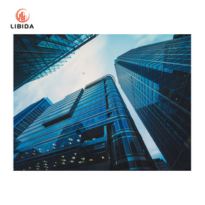 Marco de pared cortina inteligente mango paralelo pared desmontable decorativa bola metal aluminio personalizada - Product Image 5