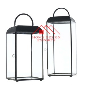 Linterna de vela de aluminio moderna de nuevo diseño 2025, superventas, linterna de vela de pie fundida de bajo precio para decoración de boda - Product Image 5