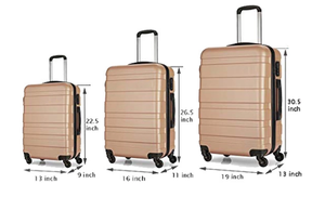 Valise Trolley Bagages Lot <span class=keywords><strong>3</strong></span> Pcs Voyage Vente en gros Bagages <span class=keywords><strong>pas</strong></span> <span class=keywords><strong>cher</strong></span> - Product Image 6