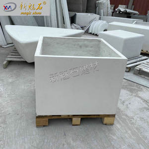 Nuevo Jardinera de Hormigón con Acabado Natural Magic Stone GRC, Tamaño Personalizado, para Plantación en Exteriores, para Paisajismo Municipal - Product Image 2