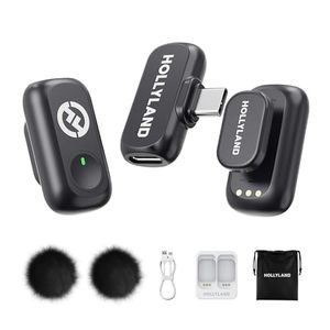 Micrófono Inalámbrico Cardioide Hollyland <span class=keywords><strong>LARK</strong></span> A1 para iPhone, Android, YouTube, TikTok, Vlogging, Podcasting, con Función de Cancelación de Ruido - Product Image 1