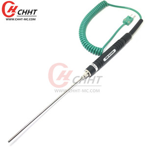Oberflächentemperaturmessgerät Typ K Handfühler Kontaktsonde für Oberflächenformen - Product Image 2