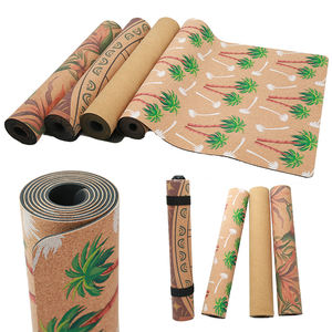 Tapis de <span class=keywords><strong>yoga</strong></span> en liège de luxe Eco-Light, purement écologique, abordable, esthétique minimaliste et résistant à la sueur - Product Image 4