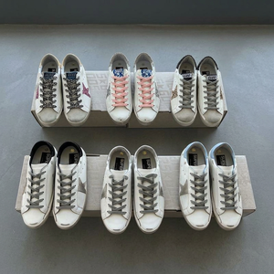Luxurious Breathable Lace-Up Sports <b>Shoes</b> DSYX Q1208-03 All Seasons Soft <b>Canvas</b> Retro Star Print Lightweight Anti-Odor PU - Product Image 3
