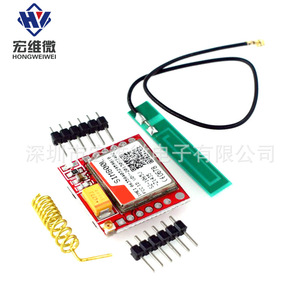 Módulo GPRS Hongwei Micro SIM800L con Antena de Resorte y Placa de Comunicación Ethernet - Product Image 2