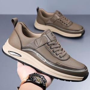 Zapatos Chunky para Hombre, Casuales de Primavera, Punta Redonda, Parte Superior Sintética, Forro de Malla, Suela de Goma, Entresuela de EVA, Zapatillas de Moda - Product Image 1