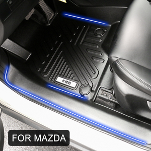 Alfombrilla de coche Tpe antideslizante de alta calidad para todo tipo de clima, duradera, fácil de limpiar, resistente al desgaste, para <span class=keywords><strong>Mazda</strong></span> 2015-<span class=keywords><strong>2022</strong></span> - Product Image 1