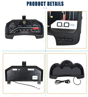 Auto-LCD-Digitalanzeige für Toyota Fortuner/Hilux/Vigo 2005-2015 Virtuelles Cockpit Tachometer Auto-Armaturenbrett-Headunit-Display