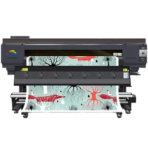 공장 아울렛 1.9m 3 엡손 노즐 대형 승화 인쇄기 잉크젯 프린터