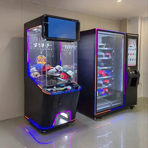 Machine à pince à mini-poupées d'anime japonais, type boîte transparente, à fonction de divertissement, à monnayeur - Product Image 1